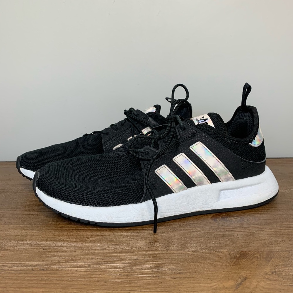 ADIDAS X_PLR Black w/ Iridescent Running Shoes